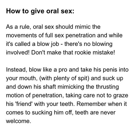 hoe to suck dick|Blow Job Technique: How to Give a Great Blow Job